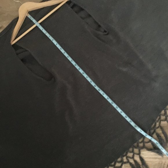 Blue Grey Boho Chic Tasseled Shawl - Picture 11 of 12